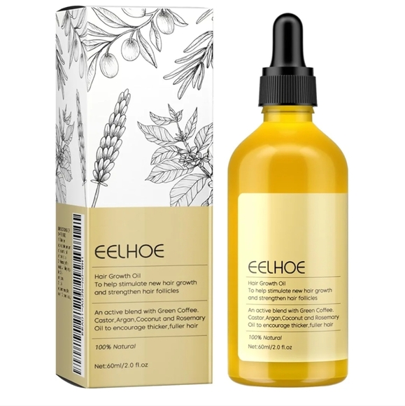 Eelhoe Organic Hair Growth Oil - Natural Formula - Picture 3 of 5